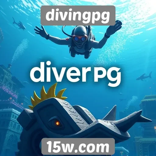 Exploração das funcionalidades do site divingpg
